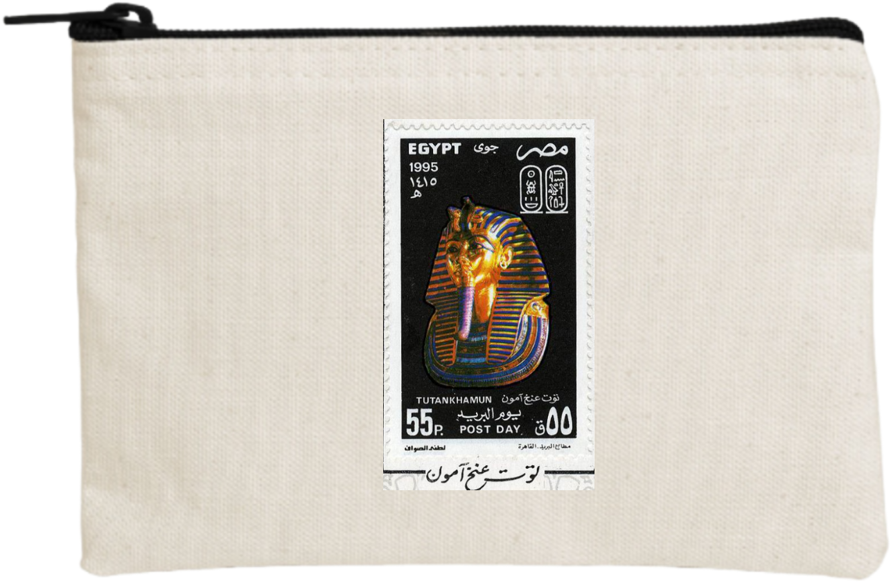 Egypt wallet pencil case Beige 17