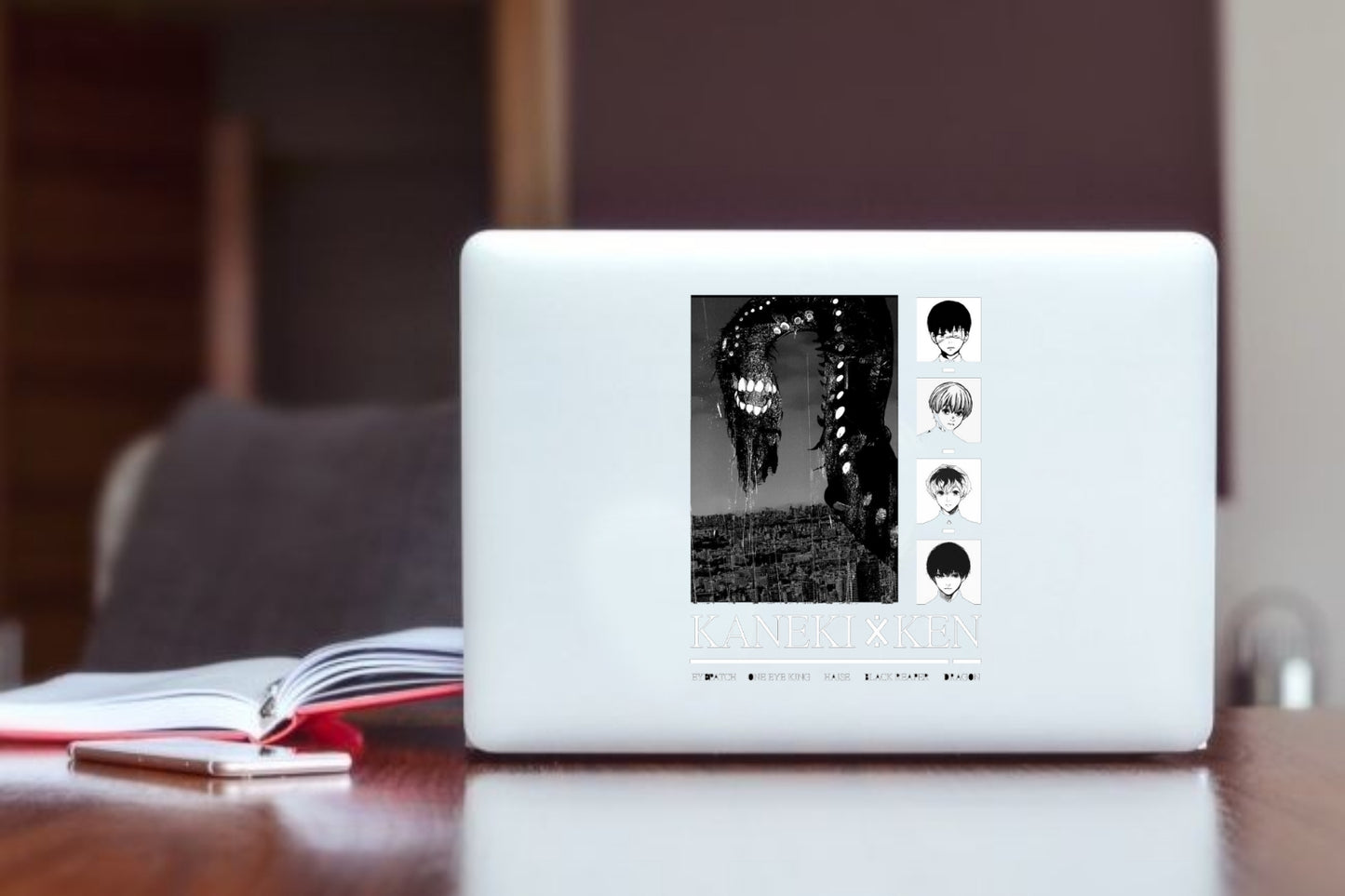 Tokyo ghoul Laptop Sticker 17