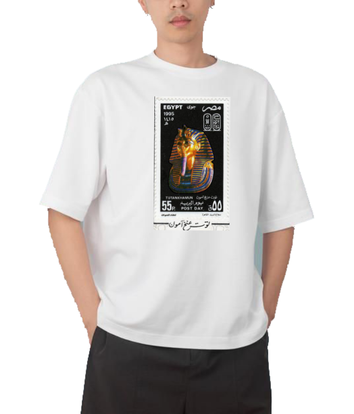 Egypt t- shirt Over Size White 17