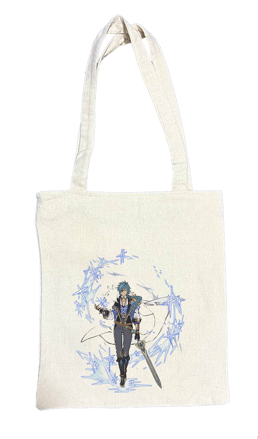 genshin impact Kaeya Alberich tote bag beige 17