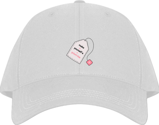 make yourself a priori-tea Baseball cap White 174