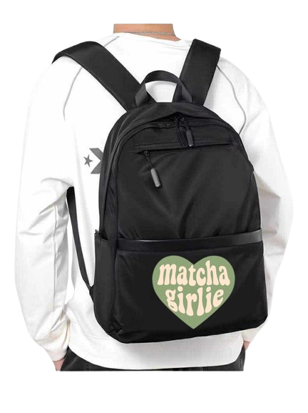 matcha girlie School Back bag bag 226