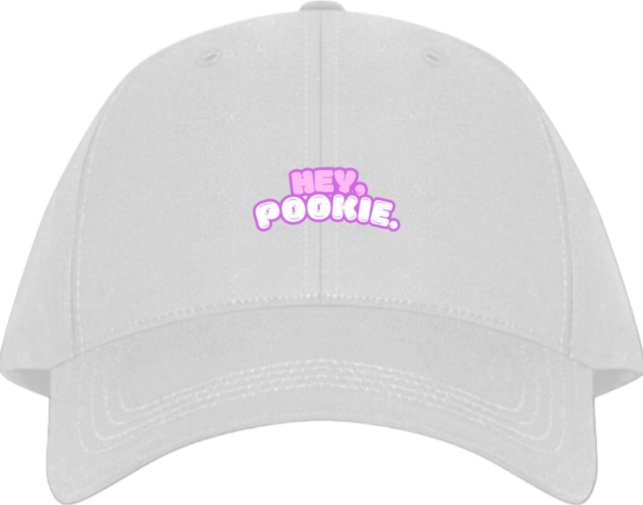 HEY POOKIE Baseball cap White 179