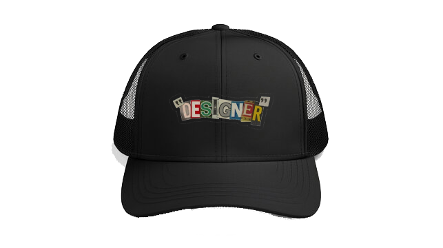 Baseball cap Black DESIGNER 231