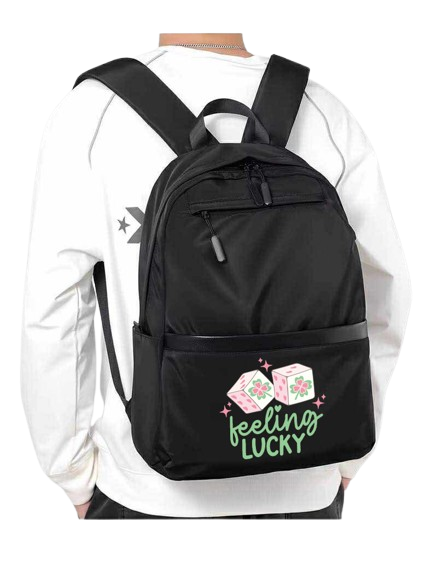 feeling LUCKY School Back bag bag 233