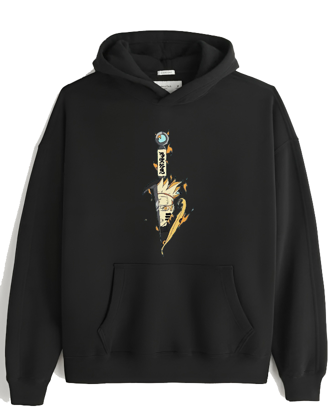 Naruto Shippuden One Size hoodie Black 58