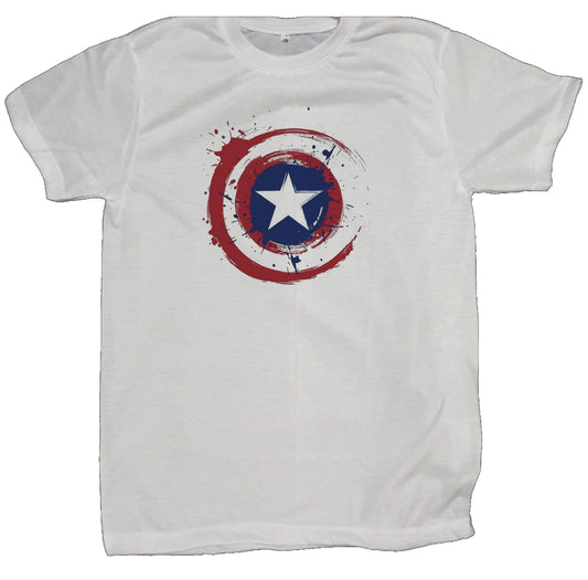 Marvel t- shirt fat White 17