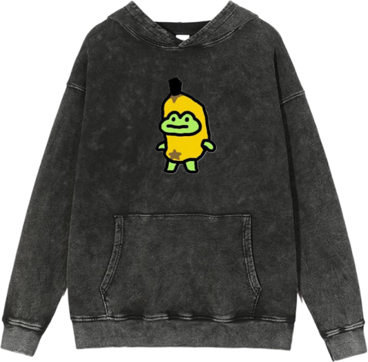 Frog Oversize Hoodie Washed 18