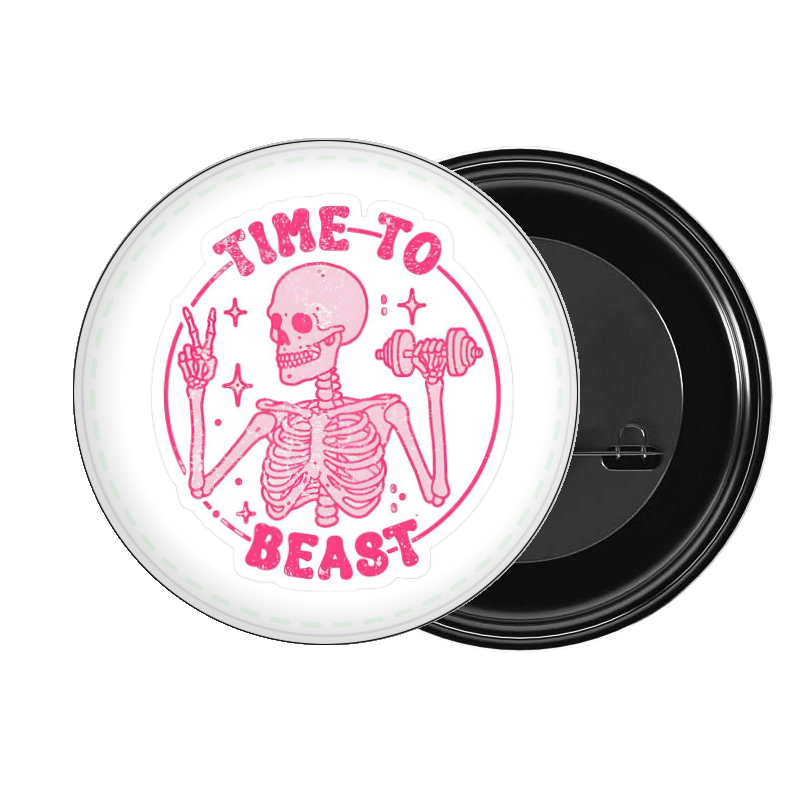 badge pin for bag workout gym pilates 18