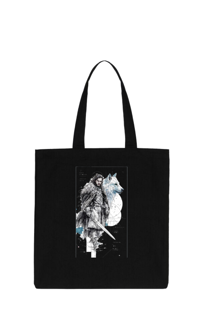 Game of Thrones tote bag Black 148
