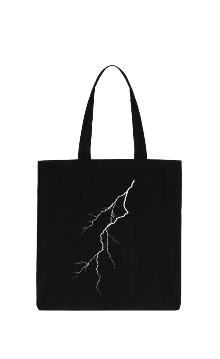 Goth tote bag Black 18