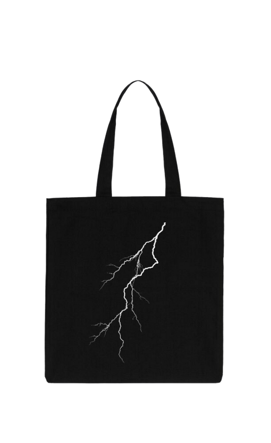 Goth tote bag Black 18