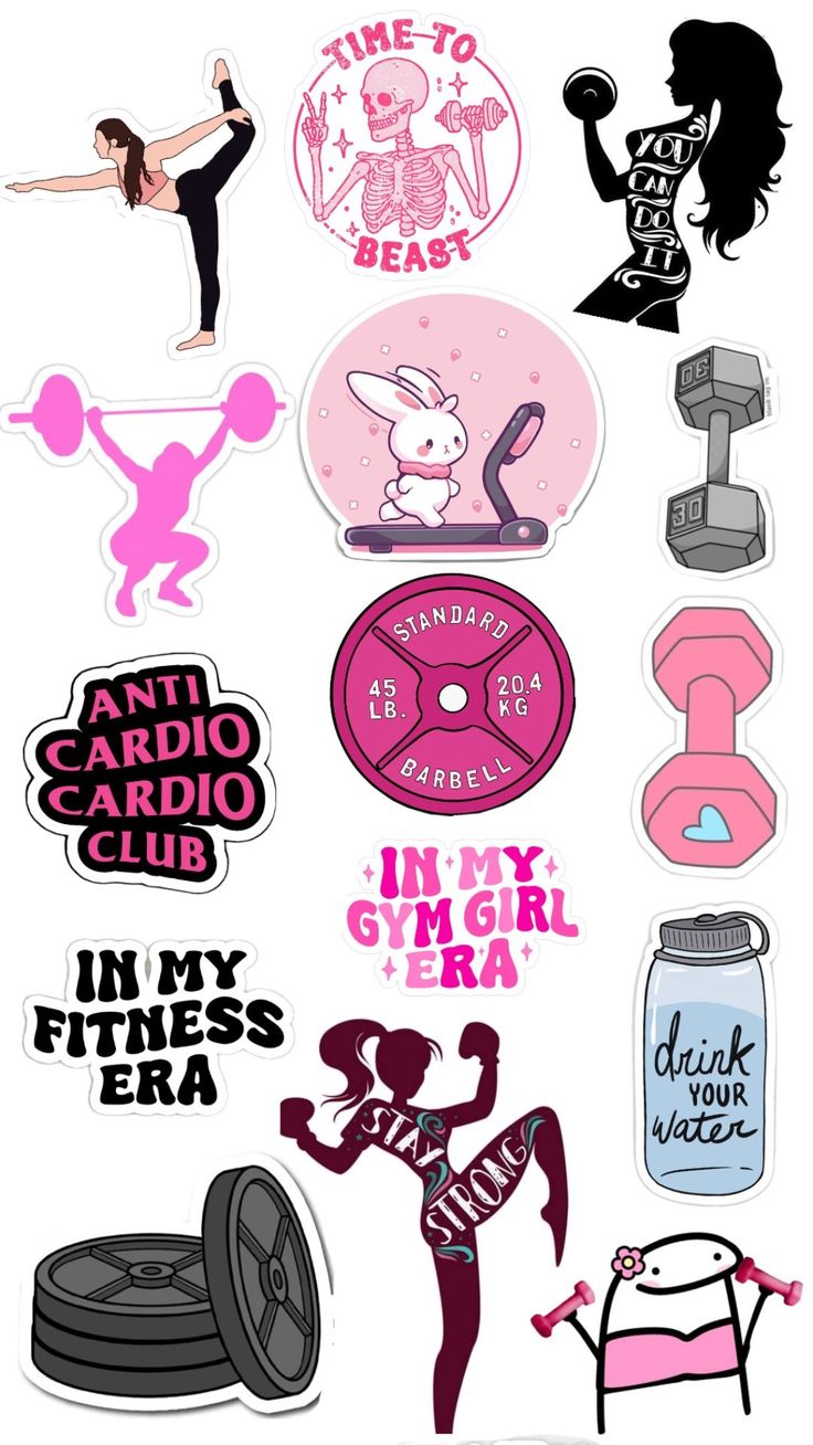 workout gym pilates Sticker 18