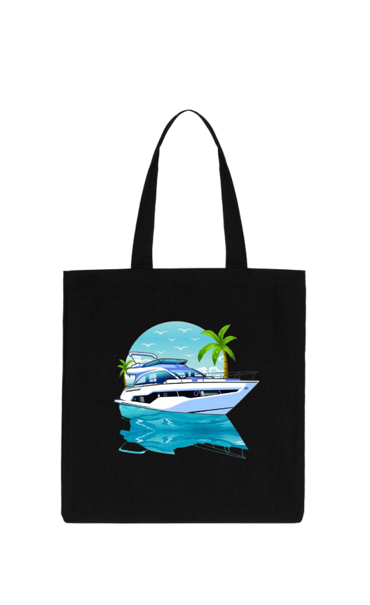 Summer Vibes tote bag Black 18