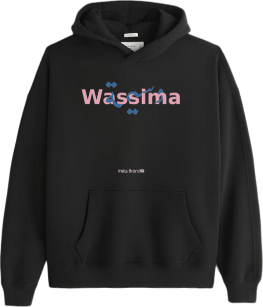 names One Size hoodie Black Wassima 18