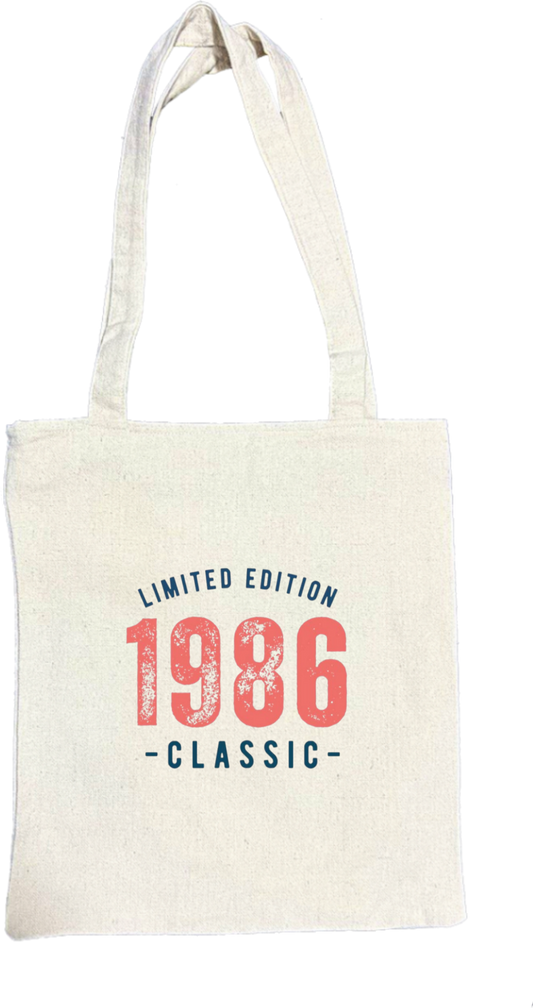 age tote bag Beige 1986