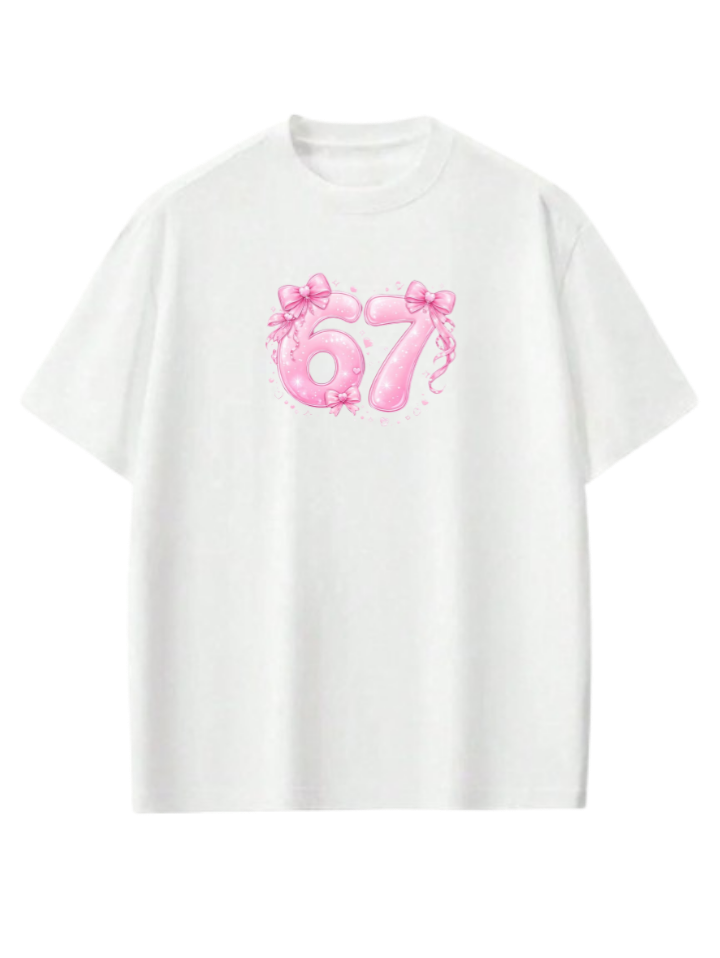 67 designs One Size t- shirt White 18