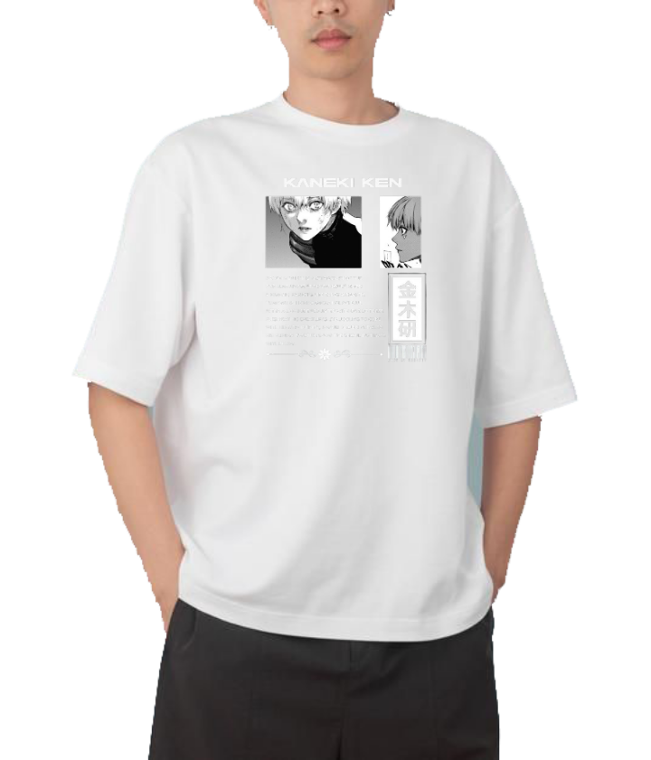 Tokyo ghoul t- shirt One Size White 18