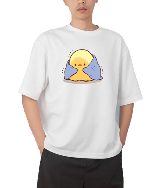 duck One Size t- shirt  White 18