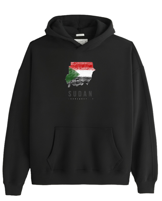 Sudan Oversize Hoodie Black 18