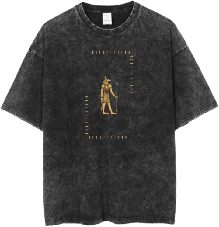 Egypt t- shirt Over Size Washed 18
