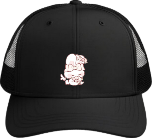 bunny Baseball cap Black 18