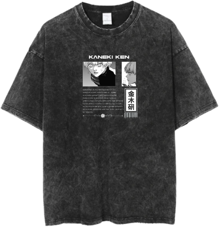 Tokyo ghoul t- shirt One Size Washed 18