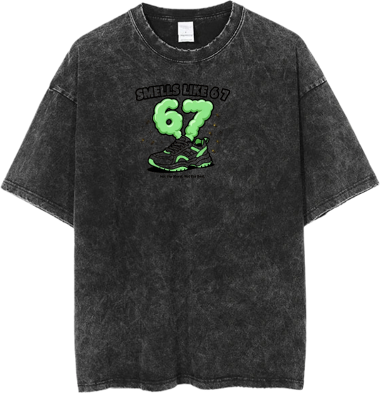 67 designs One Size t- shirt Washed 18