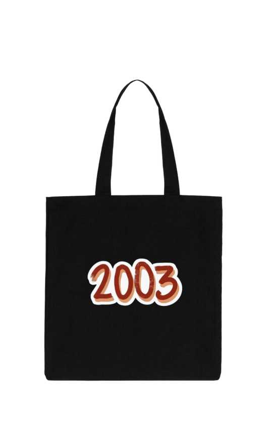 age tote bag Black 2003