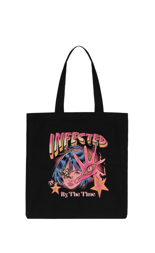 aliens tote bag Black 29