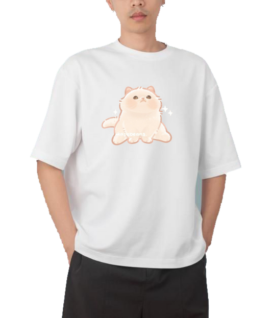cat One Size t- shirt White 18