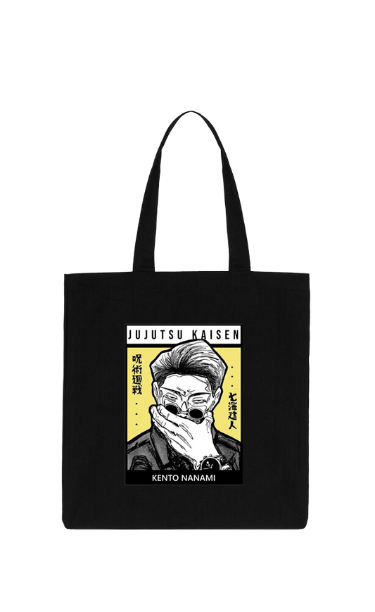 jujutsu kaisen GOJO  tote bag Black 18