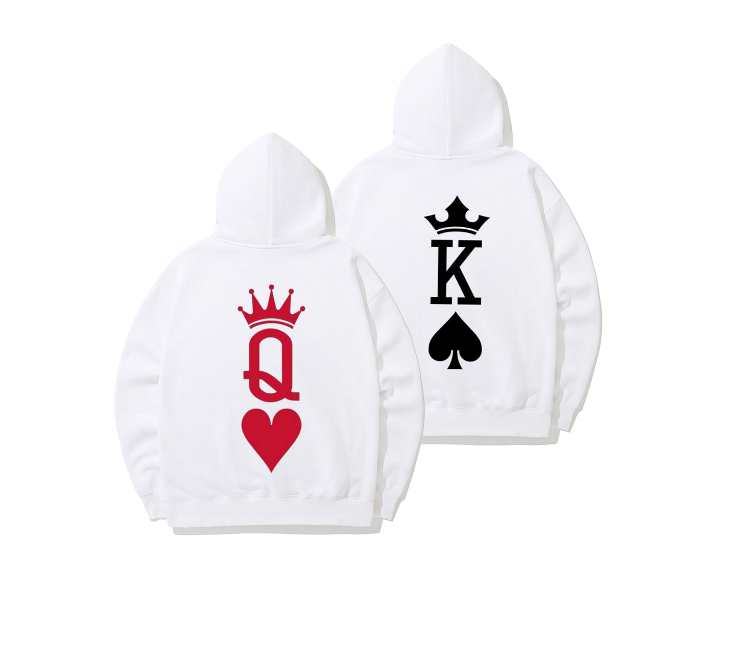 VaIentine coupIe Oversize Hoodie Cables White Back 18