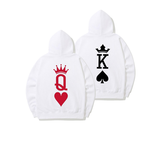 VaIentine coupIe Oversize Hoodie Cables White Back 18
