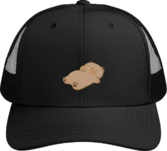 bear Baseball cap Black 18