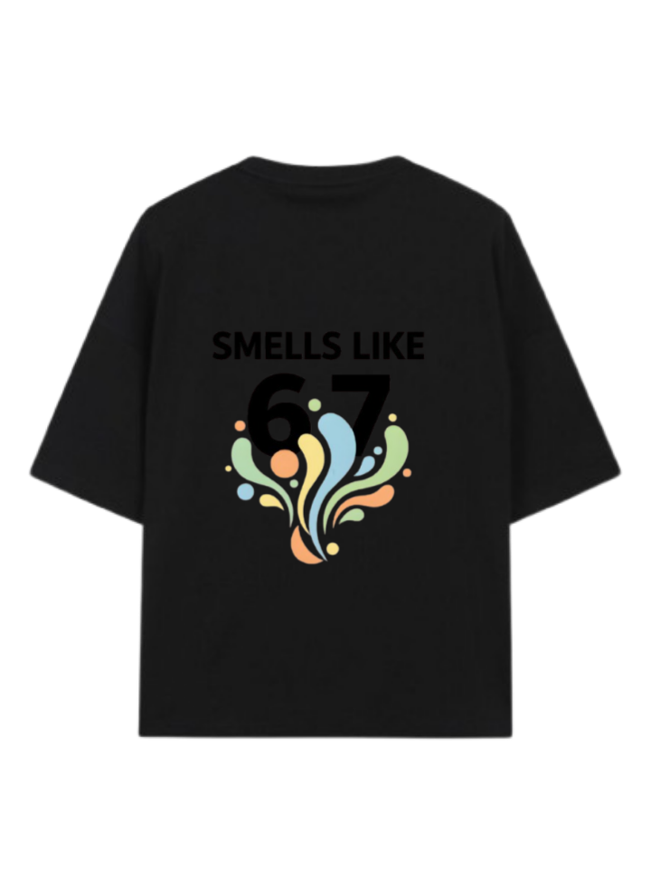 67 designs One Size t- shirt Black Back 18