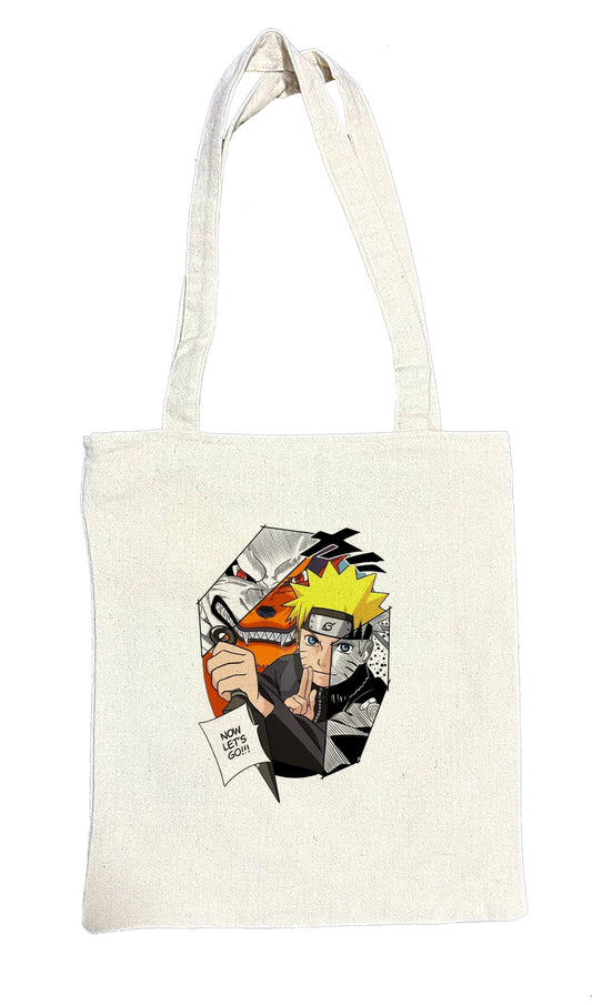 Naruto Shippuden tote bag beige 18