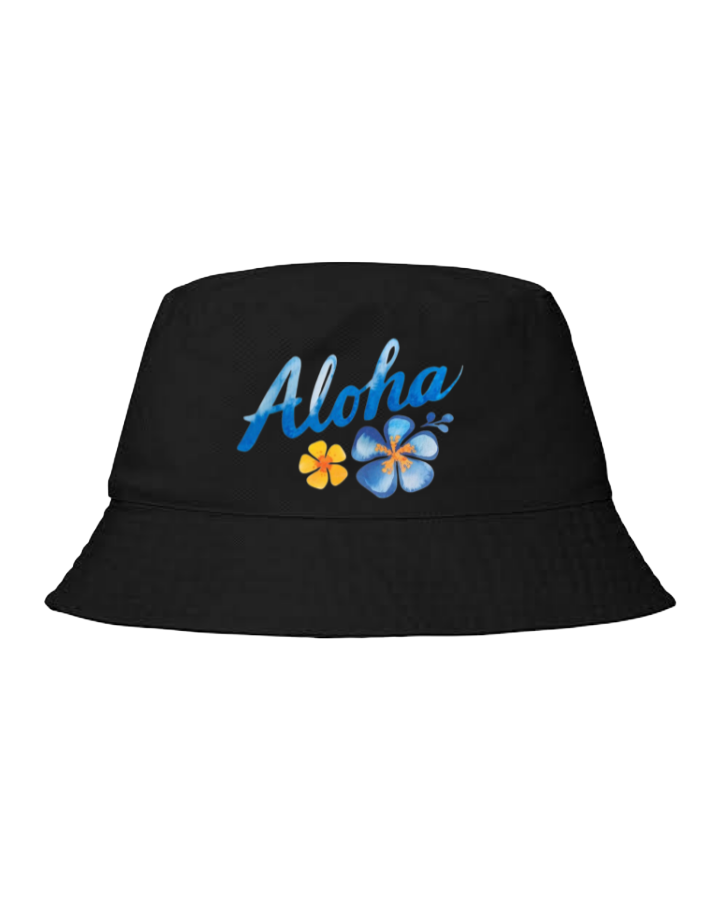 Summer Vibes Bucket hat Fishman hat cap Black 18