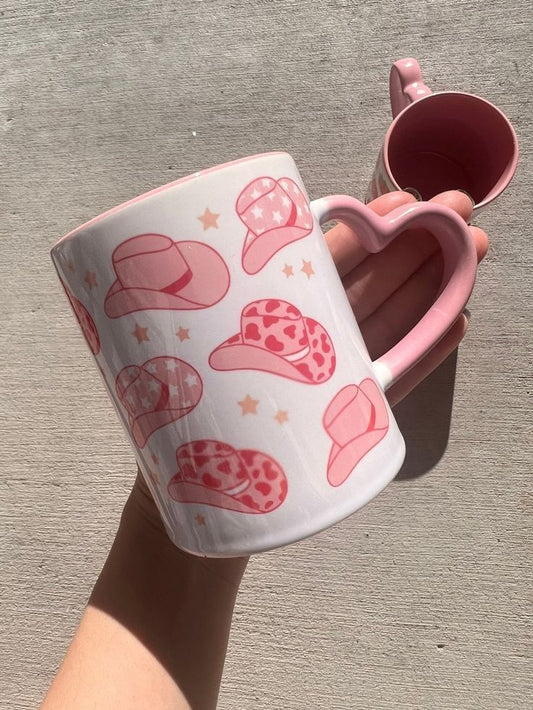 Mug Pink Cowboy Hats 18