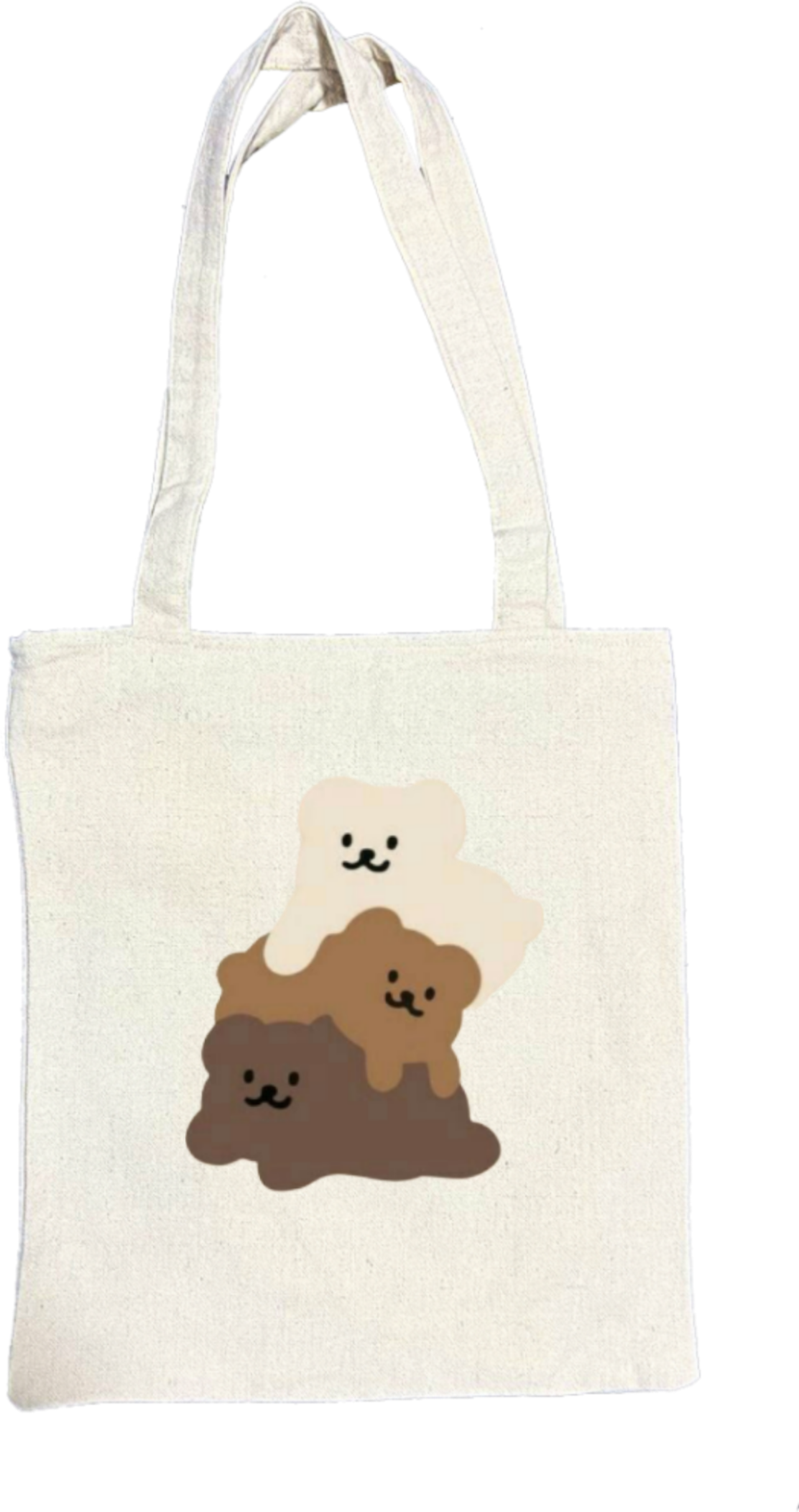 bear tote bag Beige 18