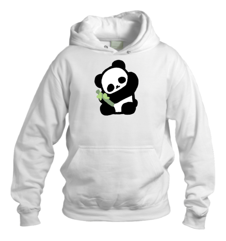 PANDA Oversize Hoodie White 18