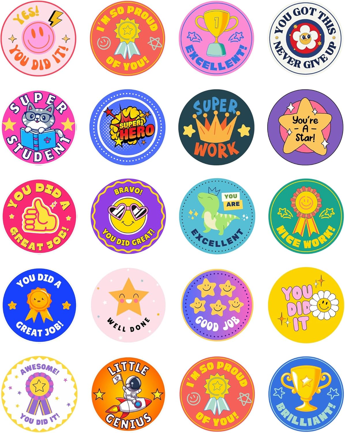 Sticker Super work  16