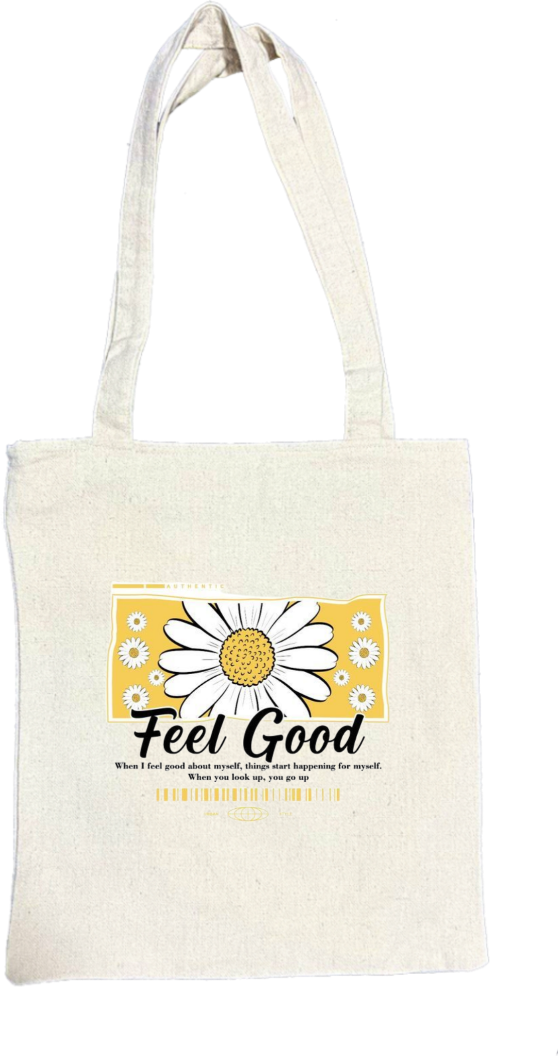 Feel Good tote bag beige 18