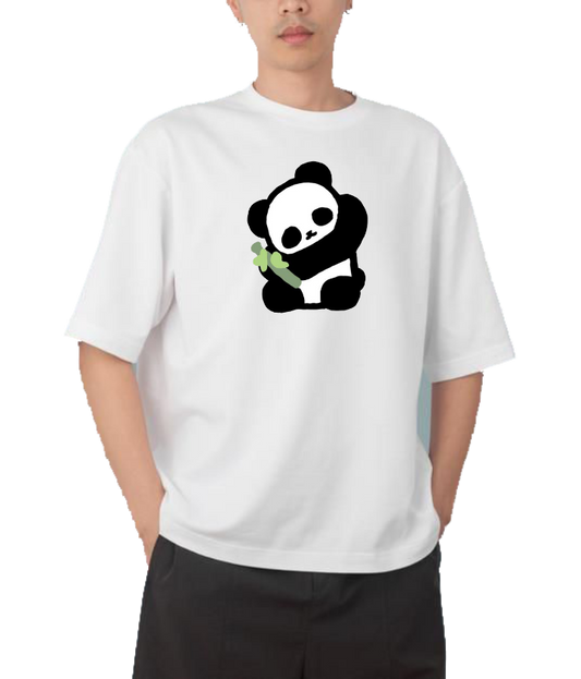 PANDA Oversize Hoodie White 18