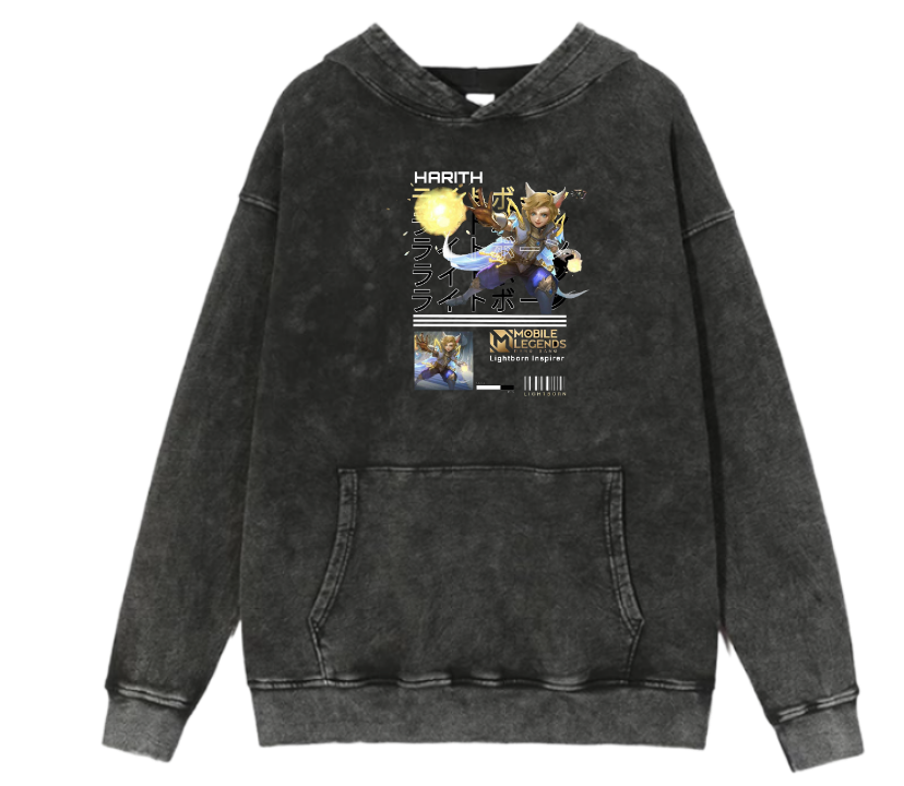 Mobile Legends Bang Bang One Size hoodie Washed 18