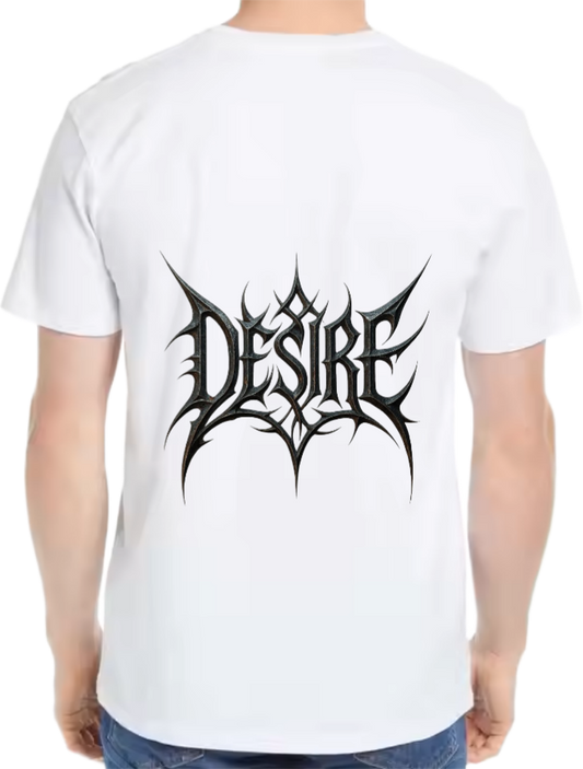 Goth Oversize t- shirt  White Back 18