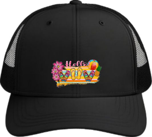 Summer Vibes Baseball cap Black 18