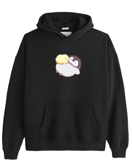 duck Oversize Hoodie Black 18