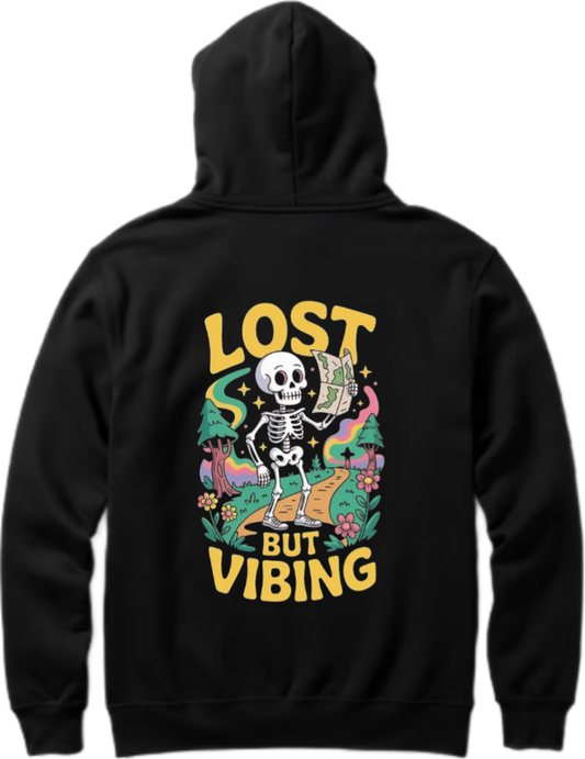 aliens Oversize Hoodie Back Black 24