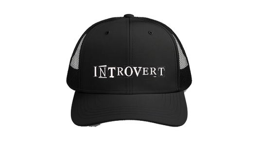 Baseball cap Black INTROVERT 18